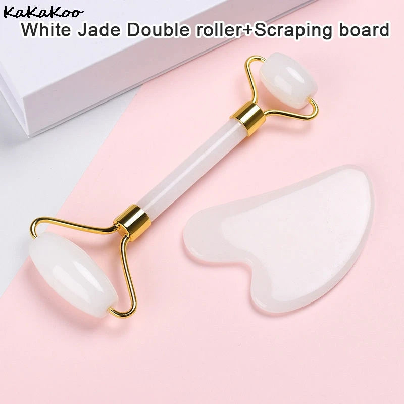 Jade roller and Gua Sha tool